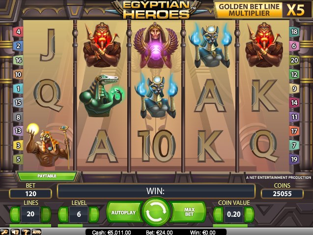 Небанальный игровой слот «Egyptian Heroes» от Rox casino — ioigri.ru